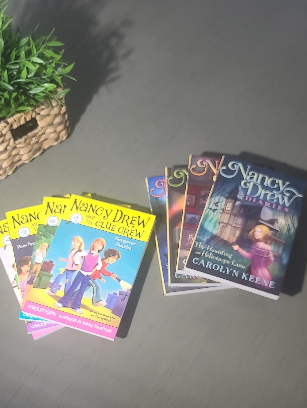 Nancy Drew Book Lot Set Of 8 Nacy Drew Clue Crew & Nancy Drew Diaries